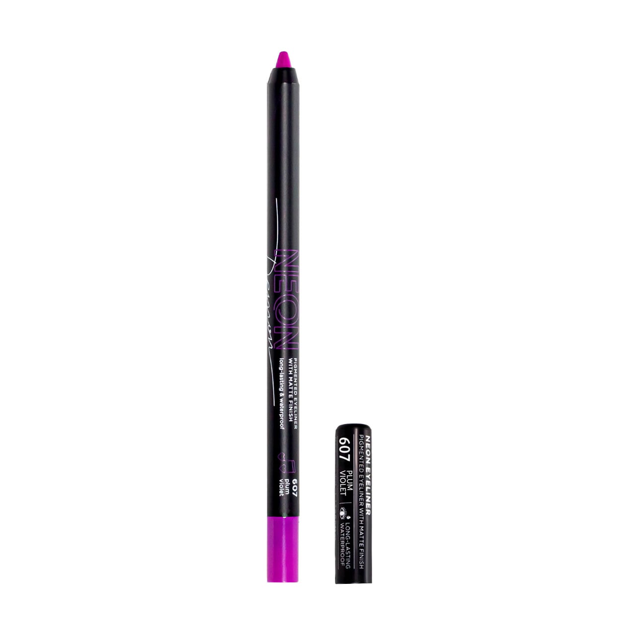 Олівець для очей Parisa Cosmetics Neon Eyeliner 607 Пурпурний неон, 1.2 г